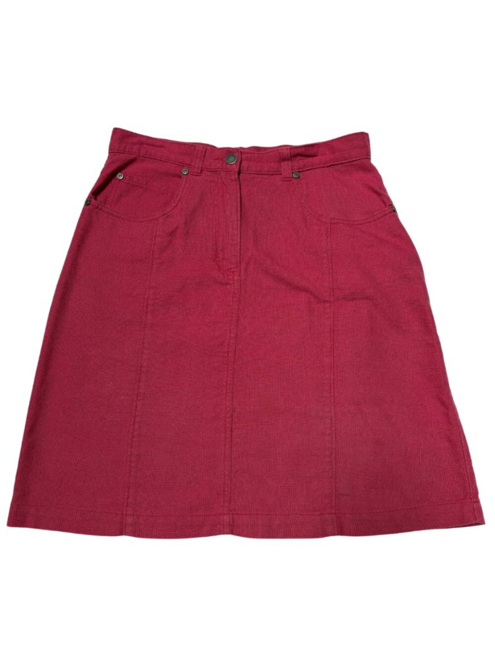 Woolrich Wild Cherry Cotton Skirt Women’s Size 4 Casual Outdoor Style